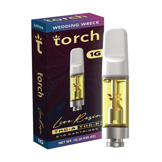 Torch Live Resin 1g Cartridge Wedding Wreck Sativa