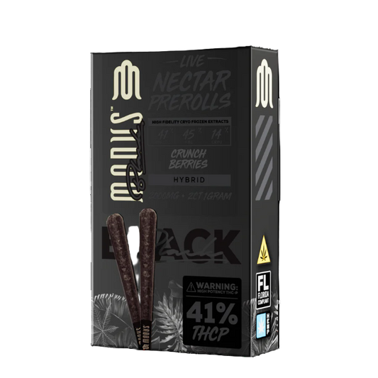 Modus Black Live Nectar 2ct 1g Pre-Rolls Crunch Berries Hybrid