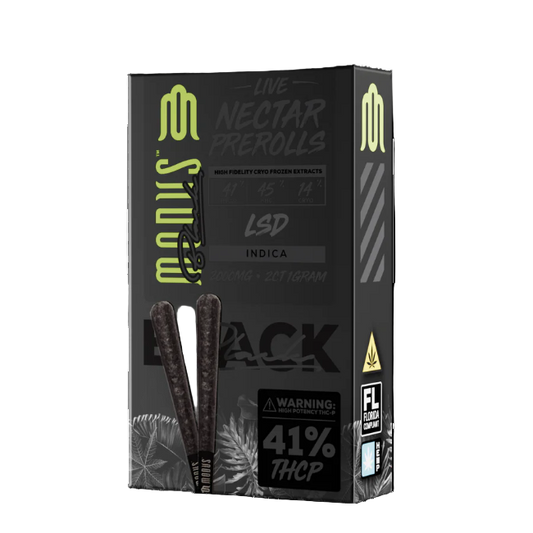 Modus Black Live Nectar 2ct 1g Pre-Rolls LSD Indica