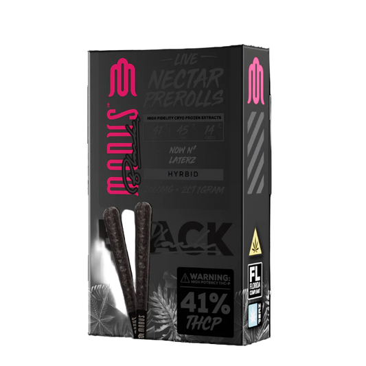 Modus Black Live Nectar 2ct 1g Pre-Rolls Now N'Laters Hybrid