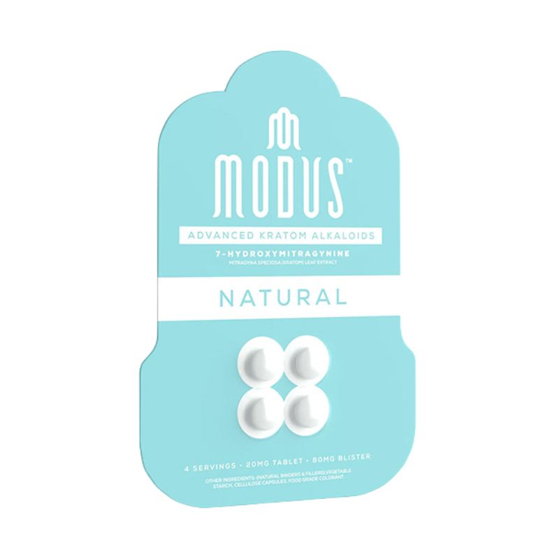 🎁 Modus 7-Hydroxymitragynine Tablets 4ct 20mg per Tablet (100% off)