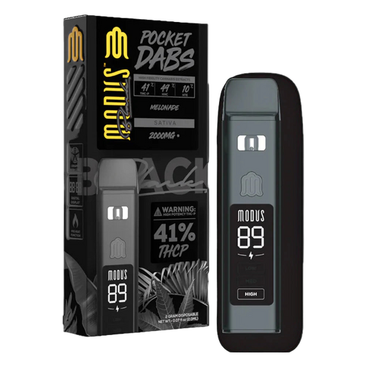 Modus Black Pocket Dabs 2g Disposable Melonade Sativa