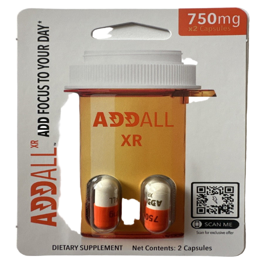ADDALL XR DIETARY SUPPLEMENT CAPSULES 2CT / 750MG - Seven Tech