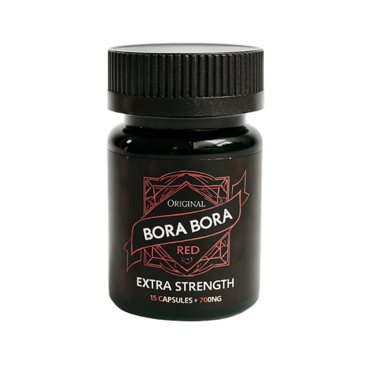 BORA BORA ORIGINAL EXTRA STRENGTH CAPSULES 15CT / 700MG – RED TIANEPTINE - Seven Tech