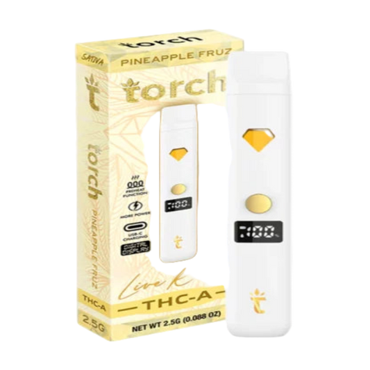 Torch Live Rosin Disposable 2.5g Pineapple Fruz Sativa