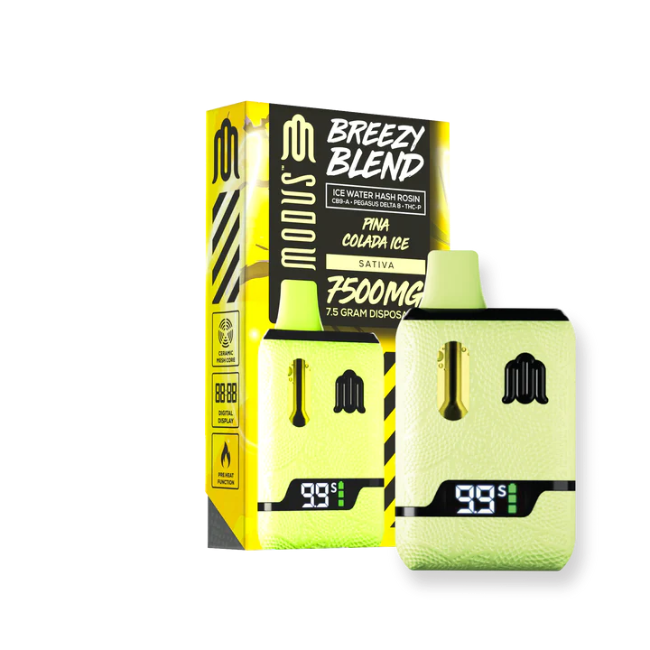Modus Breezy Blend 7.5g Disposable Pina Colada Ice Sativa