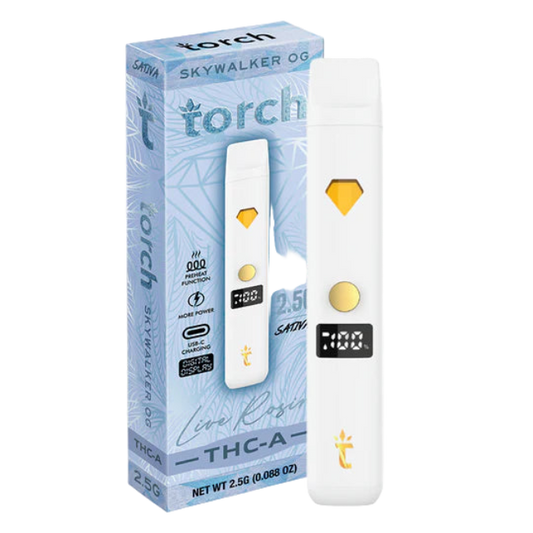 Torch Live Rosin Disposable 2.5g Skywalker OG Sativa