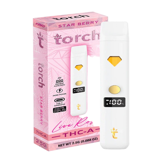 Torch Live Rosin Disposable 2.5g Star Berry Hybrid