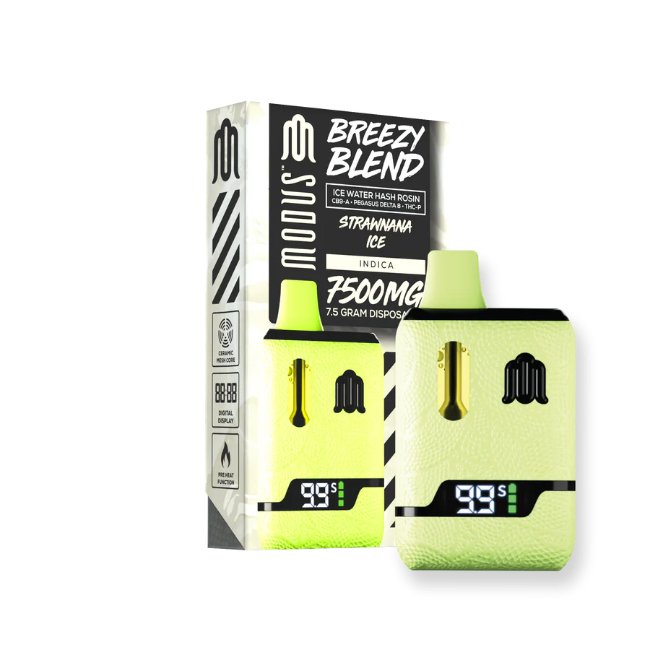 Modus Breezy Blend 7.5g Disposable Strawnana Ice Indica