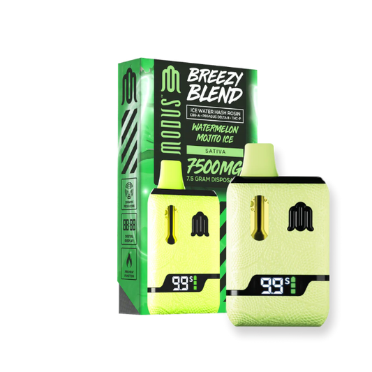 Modus Breezy Blend 7.5g Disposable Watermelon Mojito Ice Sativa