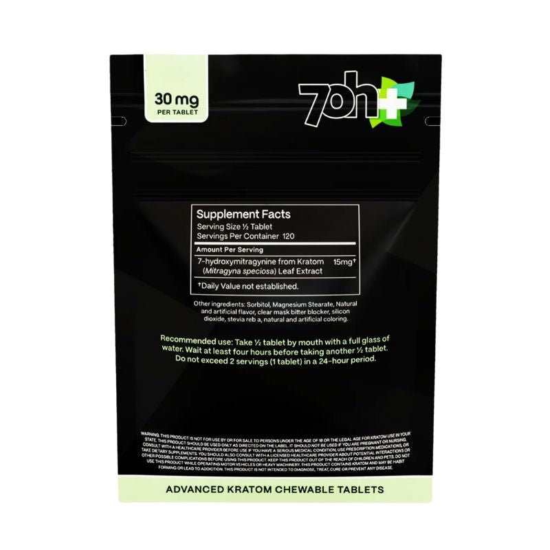 7 tabs hydroxymitragynine​ - Pureleaf Kratom