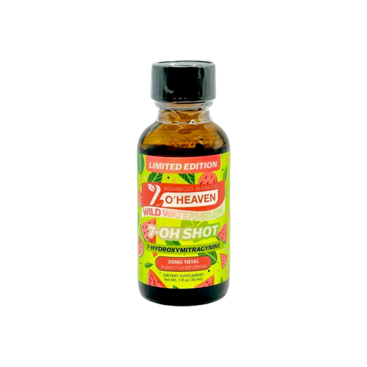 7 O'Heaven 7-Hydroxymitragynine Shot Wild Watermelon 50mg - Seven Tech