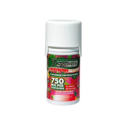 7 O'Heaven 15ct 7OH Tabs Strawberry Glimpse 50mg Per Tablets - Seven Tech