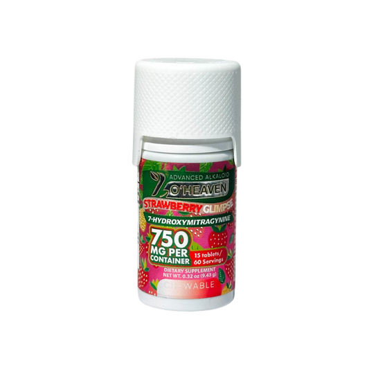 7 O'Heaven 15ct 7OH Tabs Strawberry Glimpse 50mg Per Tablets - Seven Tech