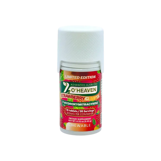 7 O'Heaven 15ct 7OH Strawberry Glimpse Tabs 20mg Per Tablet - Seven Tech