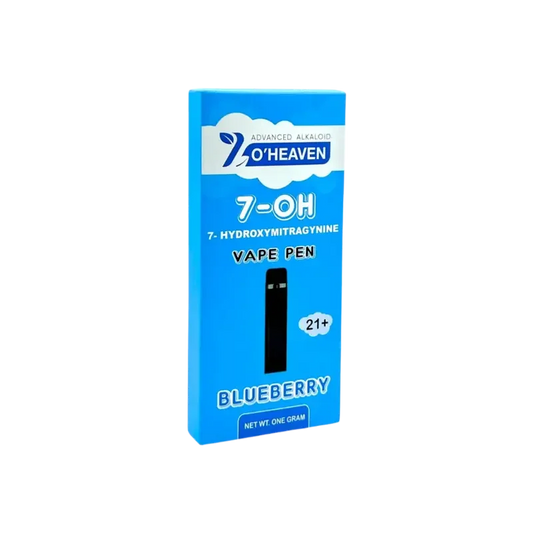 7 O'Heaven 1ct 7OH Blueberry Vape Pen 100mg - Seven Tech