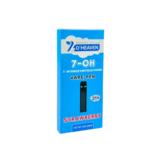 7 O'Heaven 1ct 7OH Strawberry Vape Pen 100mg - Seven Tech
