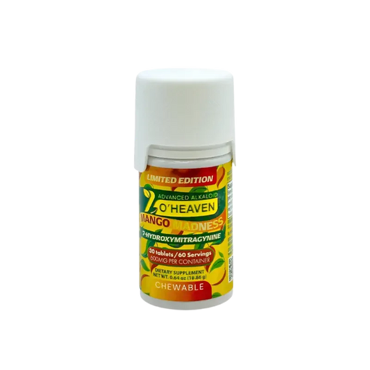 7 O'Heaven 30ct 7OH Mango Madness Tabs 20mg Per Tablet - Seven Tech