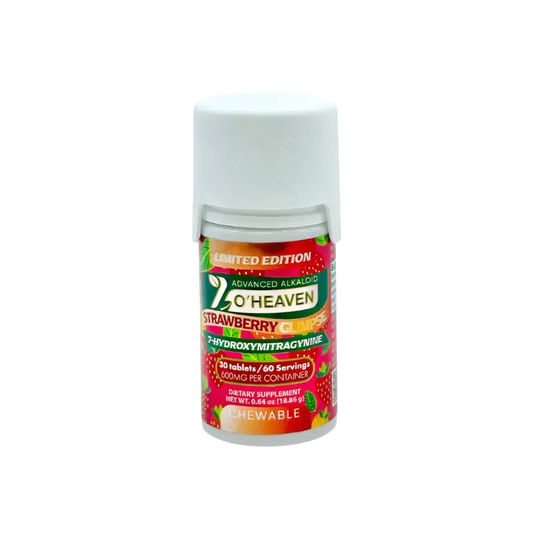 7 O'Heaven 30ct 7OH Strawberry Glimpse Tabs 20mg Per Tablet - Seven Tech