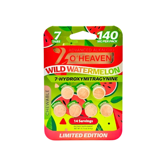 7 O'Heaven 7ct 7OH Wild Watermelon Tabs 20mg Per Tablet - Seven Tech
