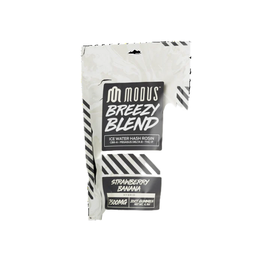 Modus Breezy Blend 7500mg Gummies Strawberry Banana Hybrid