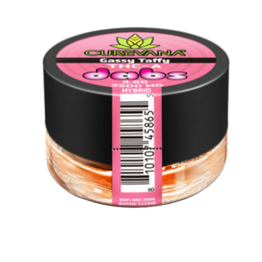 CUREVANA THC-A DABS 3.5G JAR - GASSY TAFFY