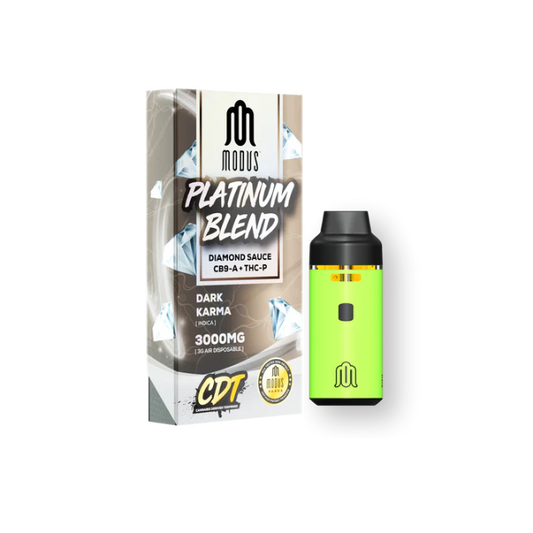 Modus Platinum Blend Diamond Sauce CB9-A + THC-P 3000mg Disposable Dark Karma Indica
