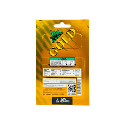 O.P.M.S. KRATOM CAPSULES - GOLD 2CT - Seven Tech