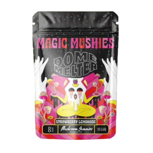 DOME MELTER MAGIC MUSHROOM GUMMIES 8CT 5000MG - STRAWBERRY LEMONADE