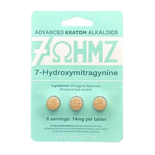 THE 7OH COMPANY 7- HYDROXYMITAGYNINE 3CT 54MG 18MG PER TABLET