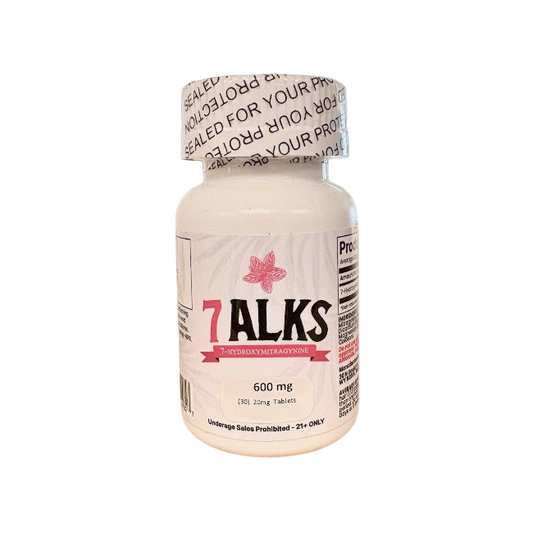 7ALKS 30ct 7OH Chewable Tabs 20mg Per Tablets - Seven Tech