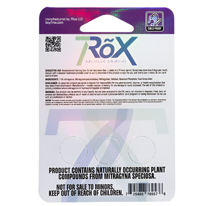 7ROX 3ct 7OH Pseudoindoxyl Tabs Mixed Berry 50mg Per Tablets - Seven Tech