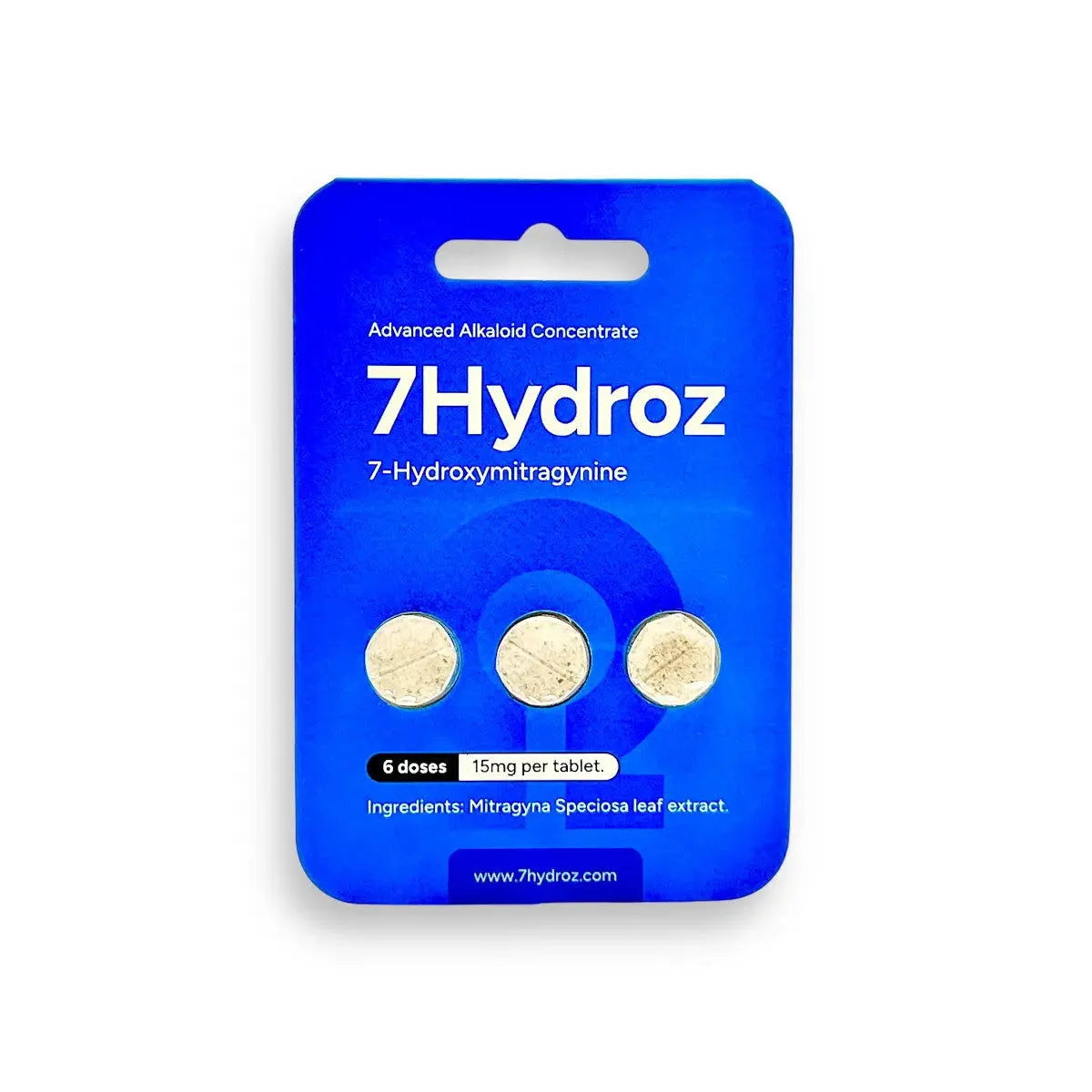 7Hydroz  Tabs 3ct 15mg - 7OH+