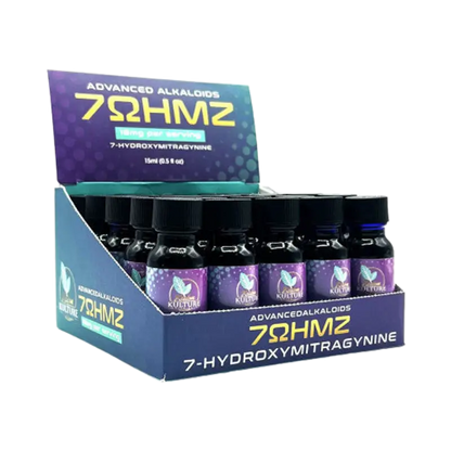 7OHMZ 7-Hydroxymitragynine Extract Shots - Kratom Kulture 15ml Bottles - Seven Tech