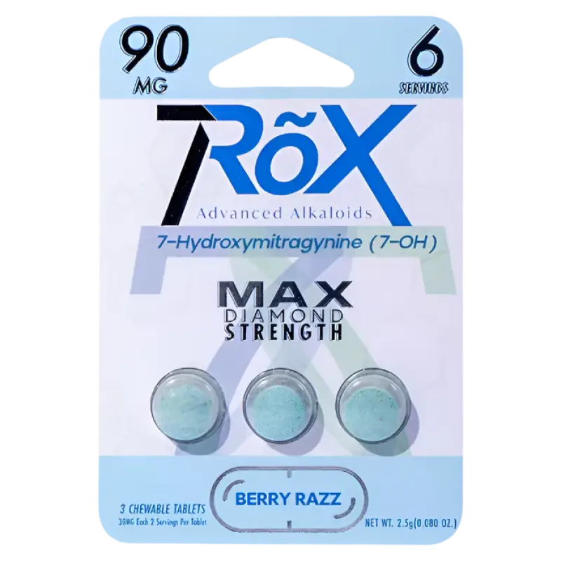 ROX Berry Razz chewable tablets.