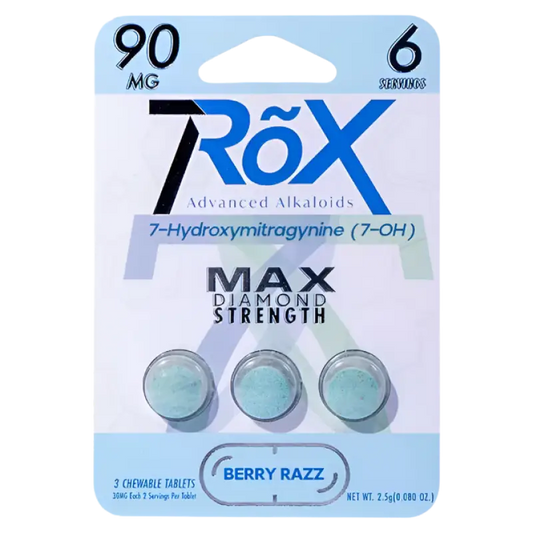 ROX Berry Razz chewable tablets.