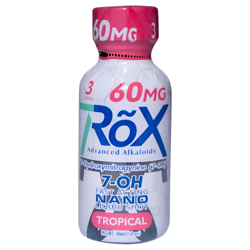 7Rox 7-Hydroxymitragynine Tropical Kratom Extract Shot 60mg