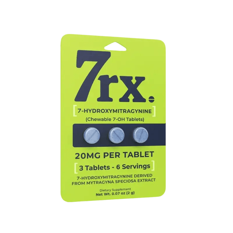 7rx 3ct 7OH Chewable Tabs 20mg per Tablet - Seven Tech