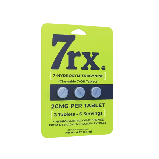 7rx 3ct 7OH Chewable Tabs 20mg per Tablet - Seven Tech