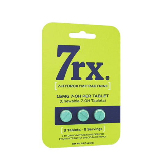 7rx - 7-OH Chewable Tabs 3ct 15mg - 7ohplus