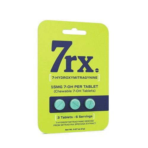 7rx - 7-OH Chewable Tabs 3ct 15mg - 7ohplus