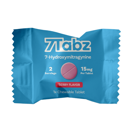 7Tabz 15mg 7-OH Extract Tabs Berry 1ct 7Tabz  7OH+