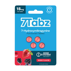 7Tabz 7-OH Extract Tabs Berry 4ct 15mg 7Tabz  7OH+