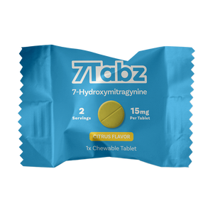 7Tabz 15mg 7-OH Extract Tabs Citrus 1ct 7Tabz  7OH+