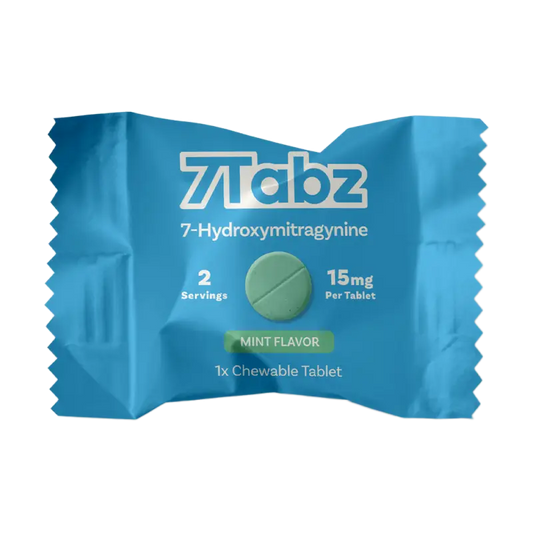 7Tabz 15mg 7-OH Extract Tabs Mint 1ct 7Tabz  7OH+