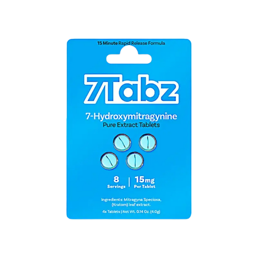 7Tabz 7-OH Extract Tabs Regular 4ct 15mg 7Tabz  7OH+