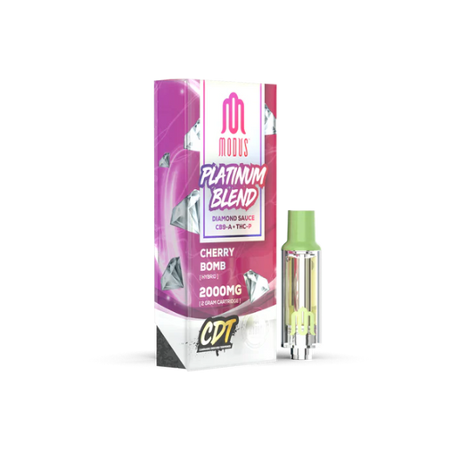 Modus Platinum Blend Diamond Sauce CB9-A + THC-P 2000mg Cartridge Cherry Bomb Hybrid