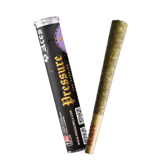 Pressure LA Aces Infused Pre-Rolls 1g Purple Cream Indica
