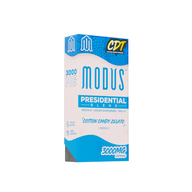 Modus Presidential Blend 3g Cartridge Cotton Candy Zelato Indica