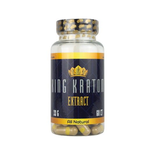 KING KRATOM CAPSULES 60CT / 33G - EXTRACT - Seven Tech